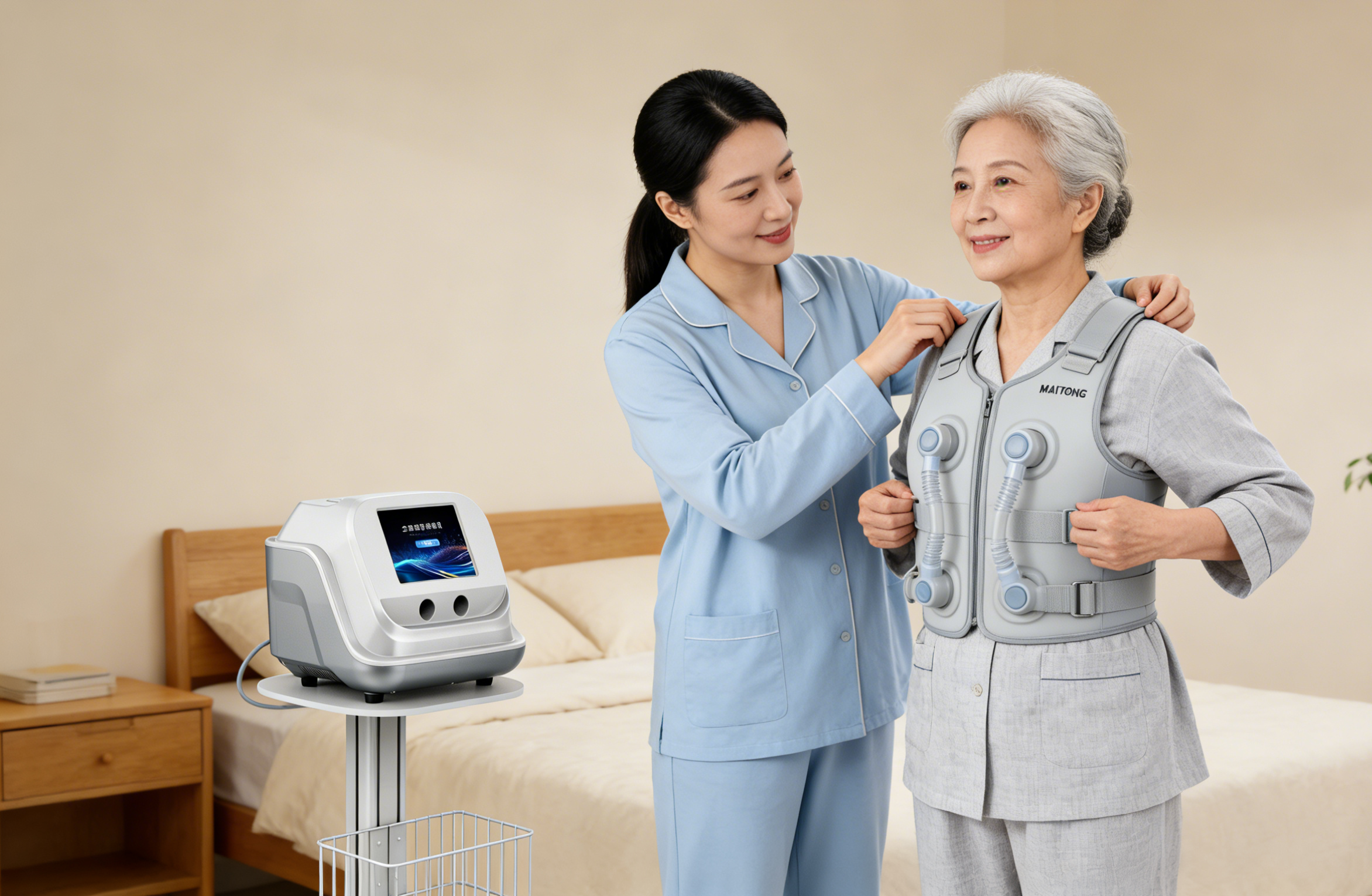 气动式高频振荡排痰机